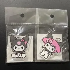 【メロクロ展】マイメロディ & クロミ パークアクリルキーホルダー