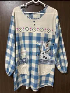 エプロン、アナと雪の女王、オラフ、保育士
