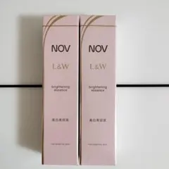 NOV L&W エンリッチミルク 乳液 2本セット - メルカリ