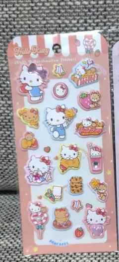 【正規品】 サンリオ ジュエルマシュマロステッカーズ ハローキティ　ダイナー