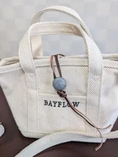【新品　未使用】BAYFLOW　キャンバス生地ミニショルダー