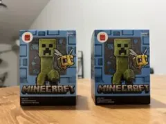 ハッピーセットマイクラ クリーパー 草ブロックとラマ2個セット