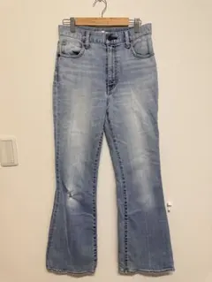 MOUSSY ブーツカットデニム ライトブルー26(S,M相当)