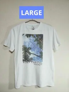 QUASH CLOTH プリントTシャツ largeサイズ