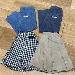 プティマイン petit main ボトムス4点セット 80cm 女の子