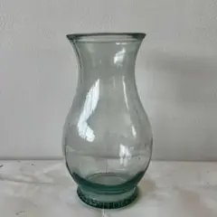 ガラスベース　スペイン製　花瓶　H27cm W12cm
