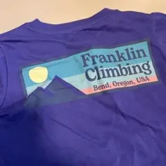 新品タグ付き　Franklin Climbing 紫 長袖カットソー