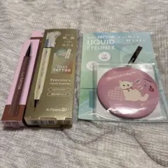 K-Palette 1DAY TATTOO アイライナーセット、ミラーのサムネイル