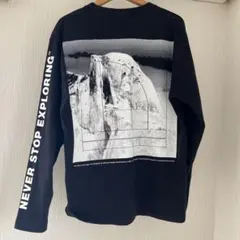 THE NORTH FACE ブラックロングスリーブTシャツ