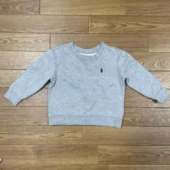 ラルフローレン　グレー　トレーナー