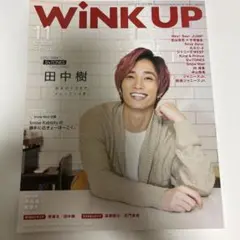 WiNK UP  2020/11月号  田中樹 ポスター付き