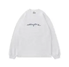 everyone j.30000 long sleeve tee ASH M