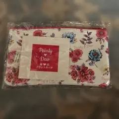 Pearly Dew 華・花 フラットポーチ