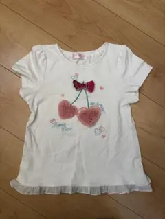 着用品　難あり　メゾピアノ　半袖Tシャツ　120