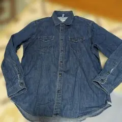 GAP デニムメンズシャツ 長袖L