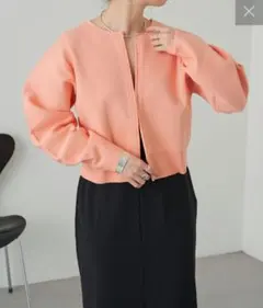 omekashi☆ライトニット クルーカーディガン