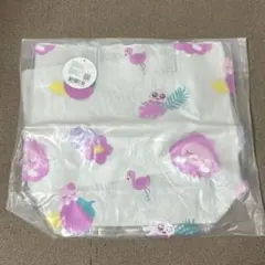 신품 미사용 カカオフレンズ トートバッグ ビニール 透明 ピーチ