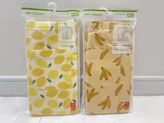 未開封 2点セット UNIQLO 七分丈 リラックス レギュラーフィット 120