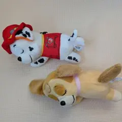 パウ・パトロール ぬいぐるみ お休み マーシャル スカイ