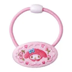 サンリオキャラクターズ マイメロディ 刺繍ヘアゴム