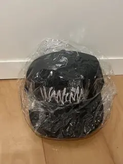 WANIMA×LEFLAH ロゴ スナップバックキャップ 黒