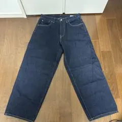 GAP ダークブルーワイドレッグデニム 29/30