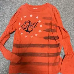 GapKids オレンジ 長袖カットソー 140cm