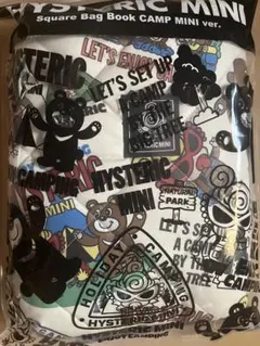 HYSTERIC MINIスクエアバックホワイトステッカー付