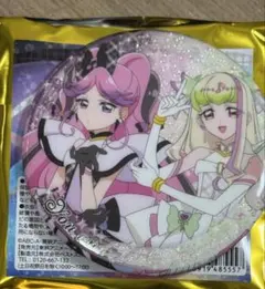 キミとアイドルプリキュア展 キュアズキューン キュアキッス 2人柄 缶バッジ