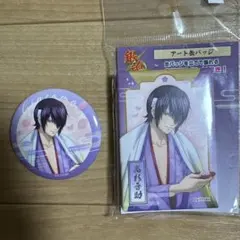 銀魂 アート缶バッジ 高杉晋助