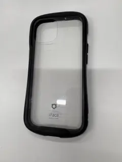 iFace iPhone15用ハードケース クリア/ブラック