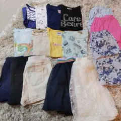 女の子 まとめ売り 夏物 100～120cm 18点