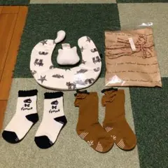 スタイ、靴下2、ぬいぐるみセット