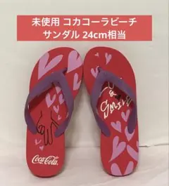 未使用 コカコーラビーチサンダル 24cm相当のサムネイル
