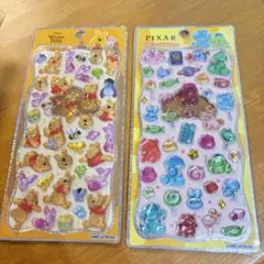 プチドロ　ぷーさん　トイストーリー　未使用　大人気　シール　ディズニー