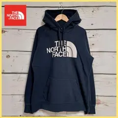 ノースフェイス USA woman's パーカー 裏起毛 ネイビー L