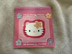 平成レトロ　サンリオ　キティ　Hello Kittyミニ メモ帳 1996年製