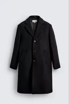 ZARA ウール混コート