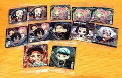 鬼滅の刃 ウエハース ステッカー 12枚セット 禰豆子、甘露寺蜜璃、珠世(★3)