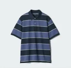 ユニクロ JW ANDERSON ドライカノコボーダーポロシャツ