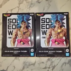 ドラゴンボール SOLID EDGE WORKS ブロリー2体