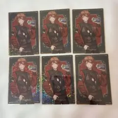 ツイステッドワンダーランド エース・トラッポラ ウエハースカード 6枚セット