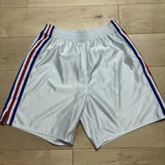 アディダス　サッカー　フットサル　パンツ　半ズボン　M 白