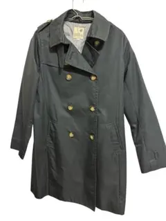 earth ブラック Mサイズ トレンチコート　レディースコート