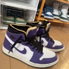 Nike Zoom Air ハイカットスニーカー パープル