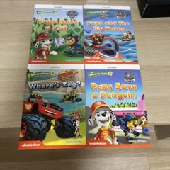 子供向け絵本セット 4冊　パウパトロール　英語　絵本