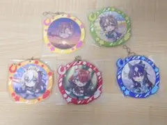 ウマ娘　一番くじ　フルカラーラバーチャーム　5種セット