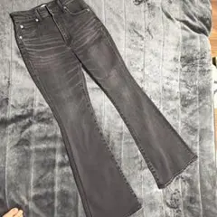 AZUL by MOUSSY ブラックブーツカットデニム S