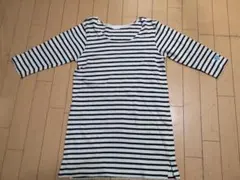 オーチバル　ボーダーワンピース チュニックのサムネイル