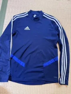 ［定番］adidas トレーニングシャツ ネイビー Sサイズ